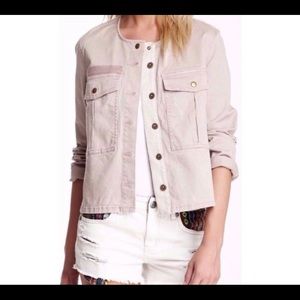Free People Distressed Jacket S
